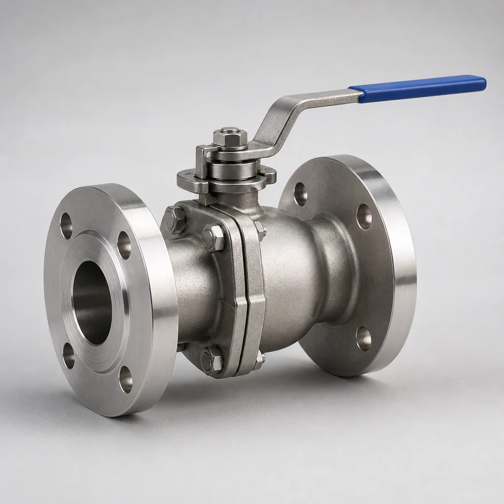 Representative rendering of Flanged floating ball valve