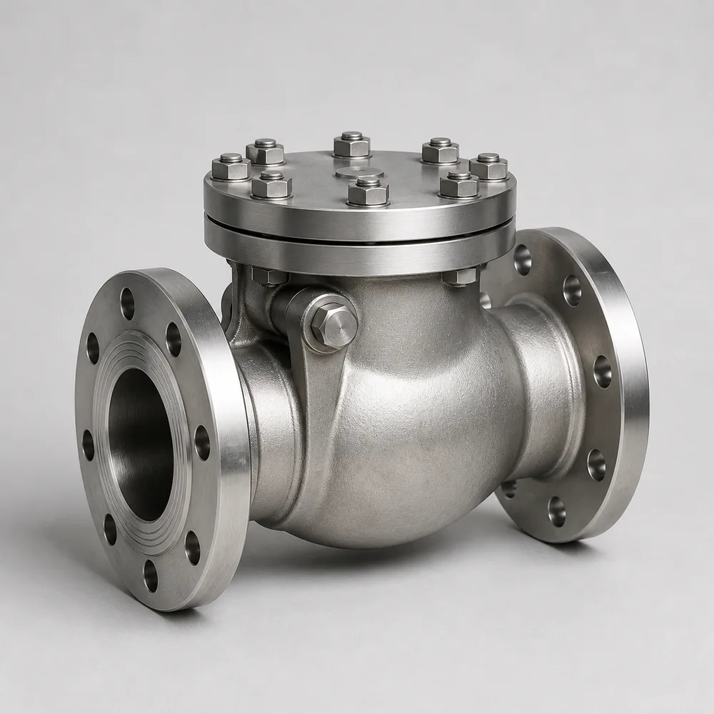 Representative rendering of Flanged swing check valve