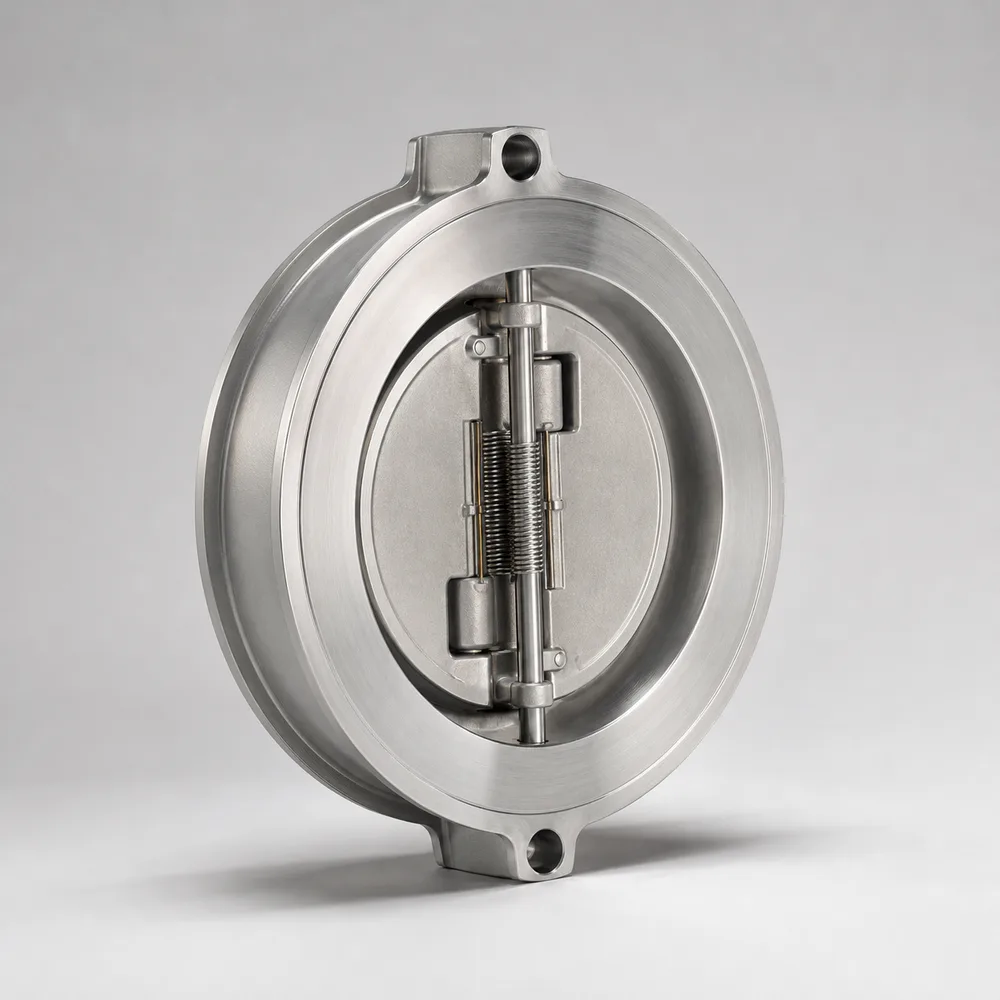 Representative rendering of Wafer dual-plate check valve